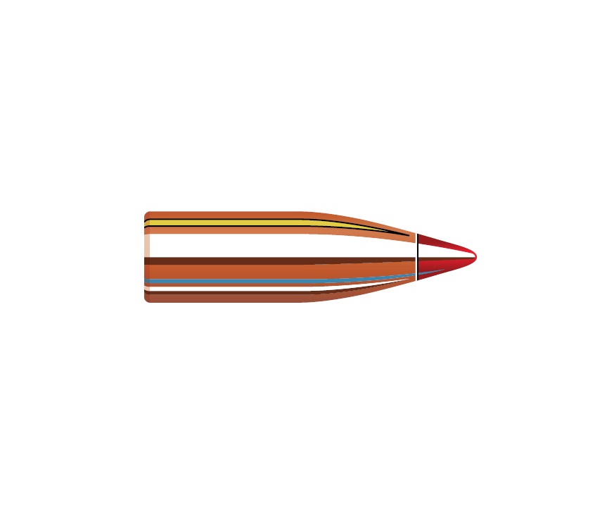 Hornady V-MAX Bullets .22 caliber 55 grain Spitzer Flat Base box of 100